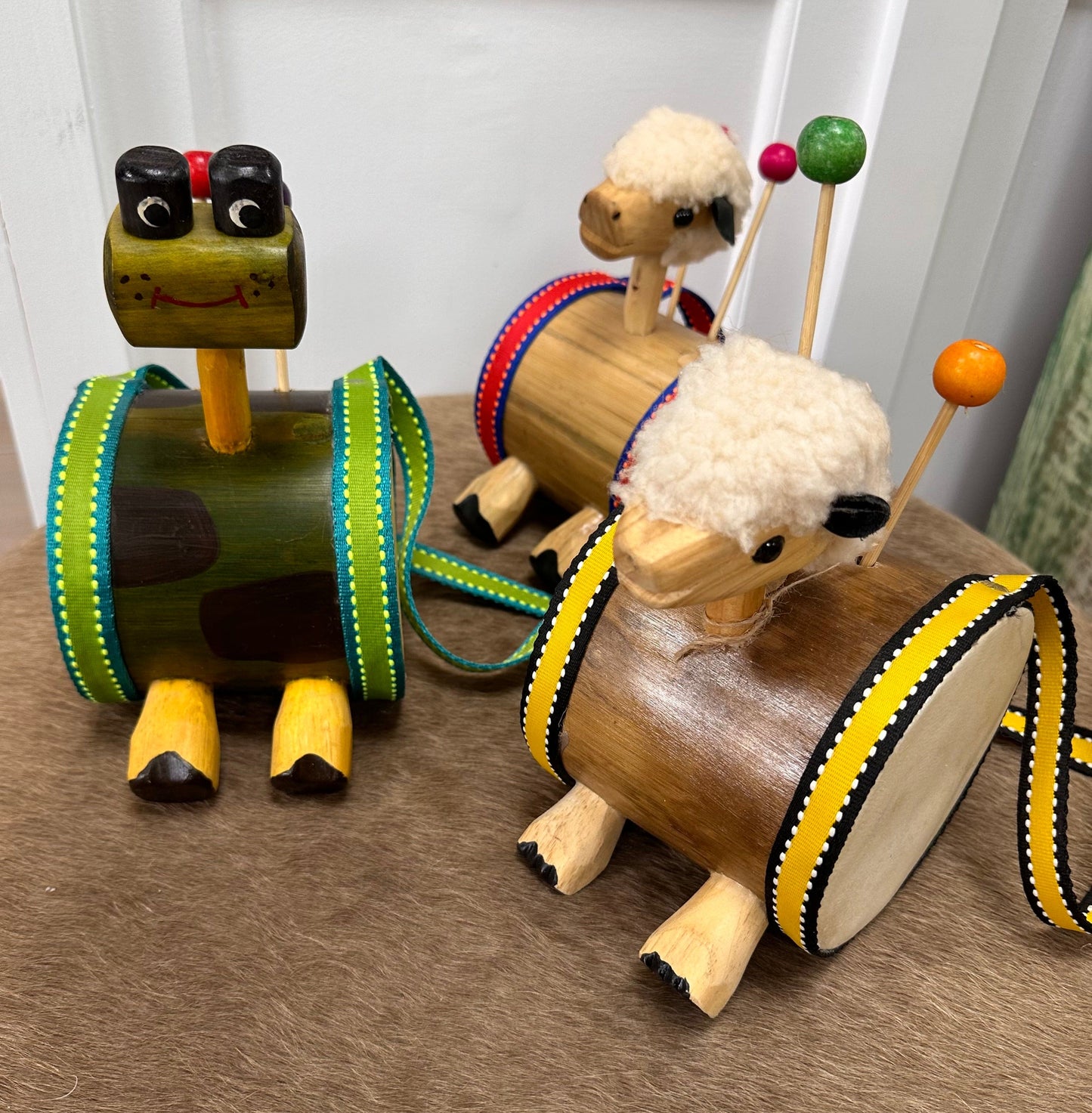 Animal Drum - Restoration Oak