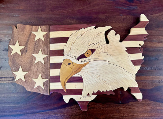 Wood Wall Art - Restoration Oak