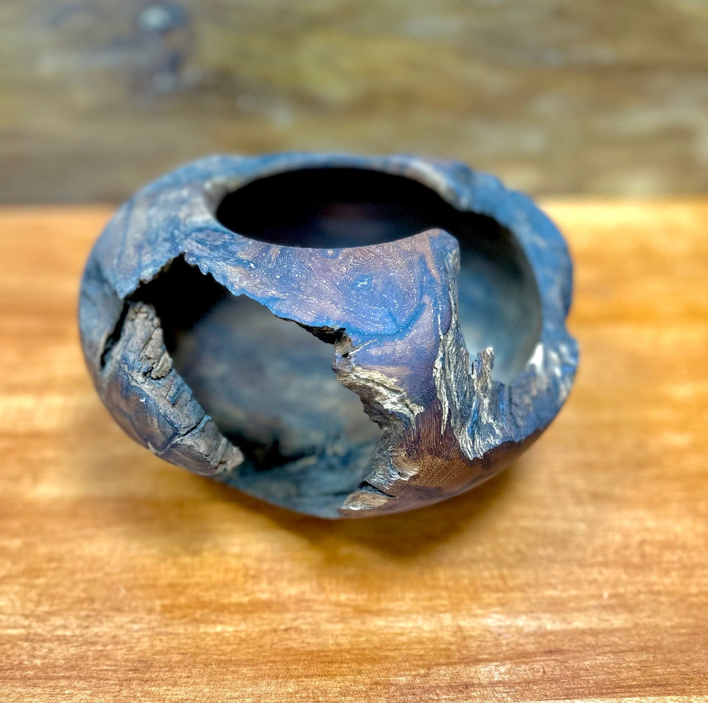 Teak Abstract Bowl - Restoration Oak