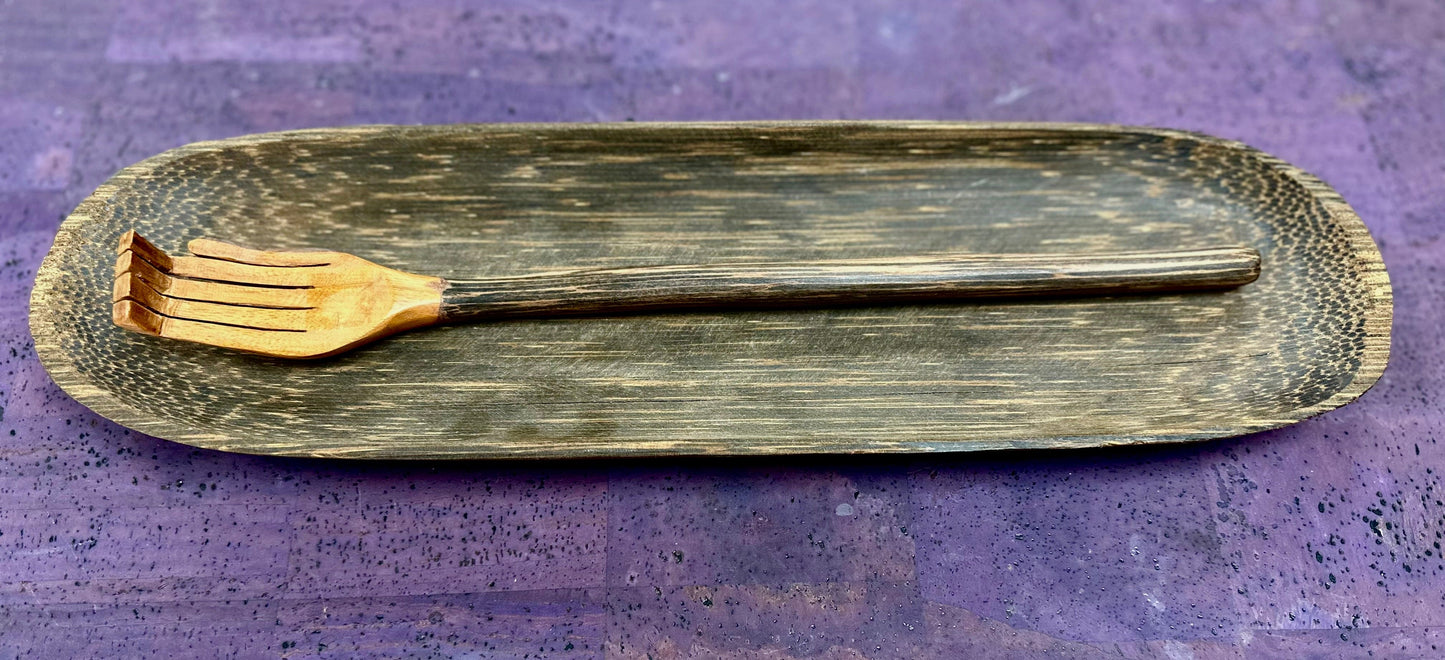 Hand Back Scratcher & Holder - Restoration Oak