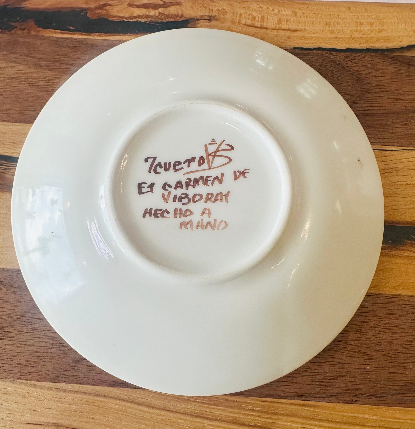 Coffee cup and saucer - Restoration Oak