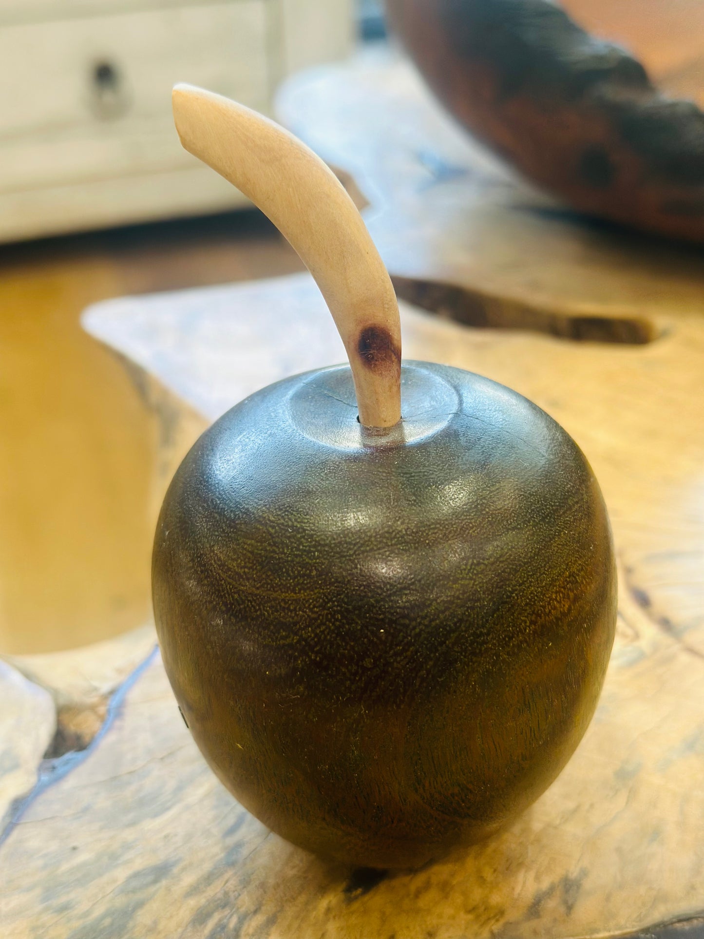 Wooden Fruit Plates - Restoration Oak