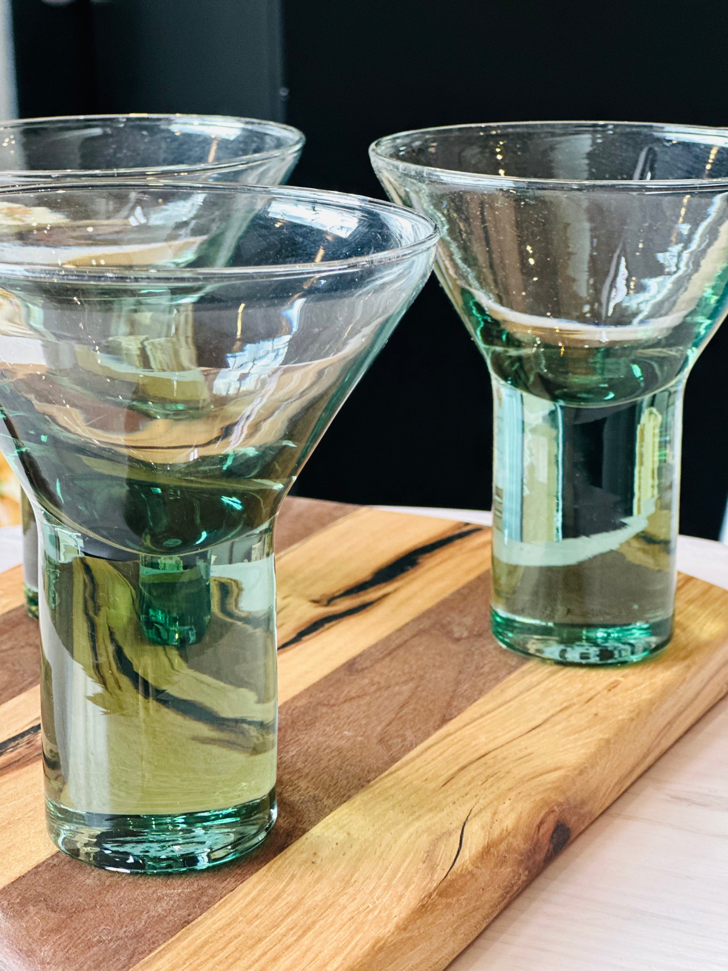 Martini Glass - Restoration Oak