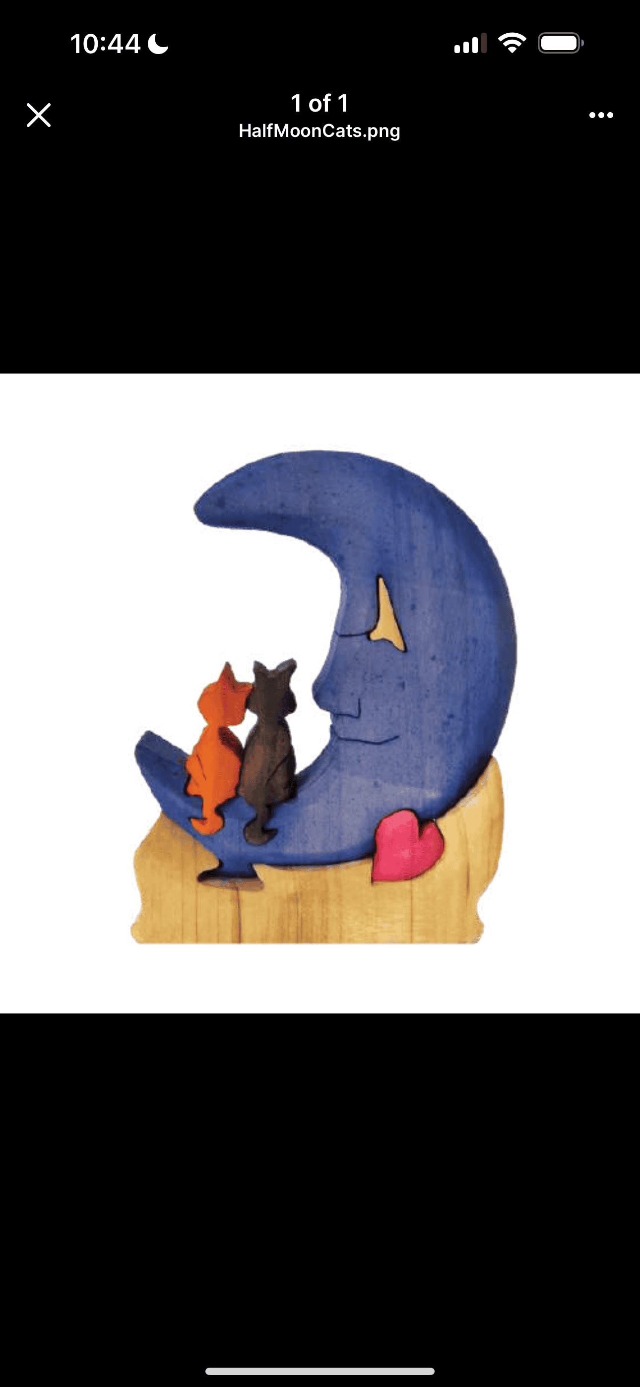 Half Moon Cats - Restoration Oak