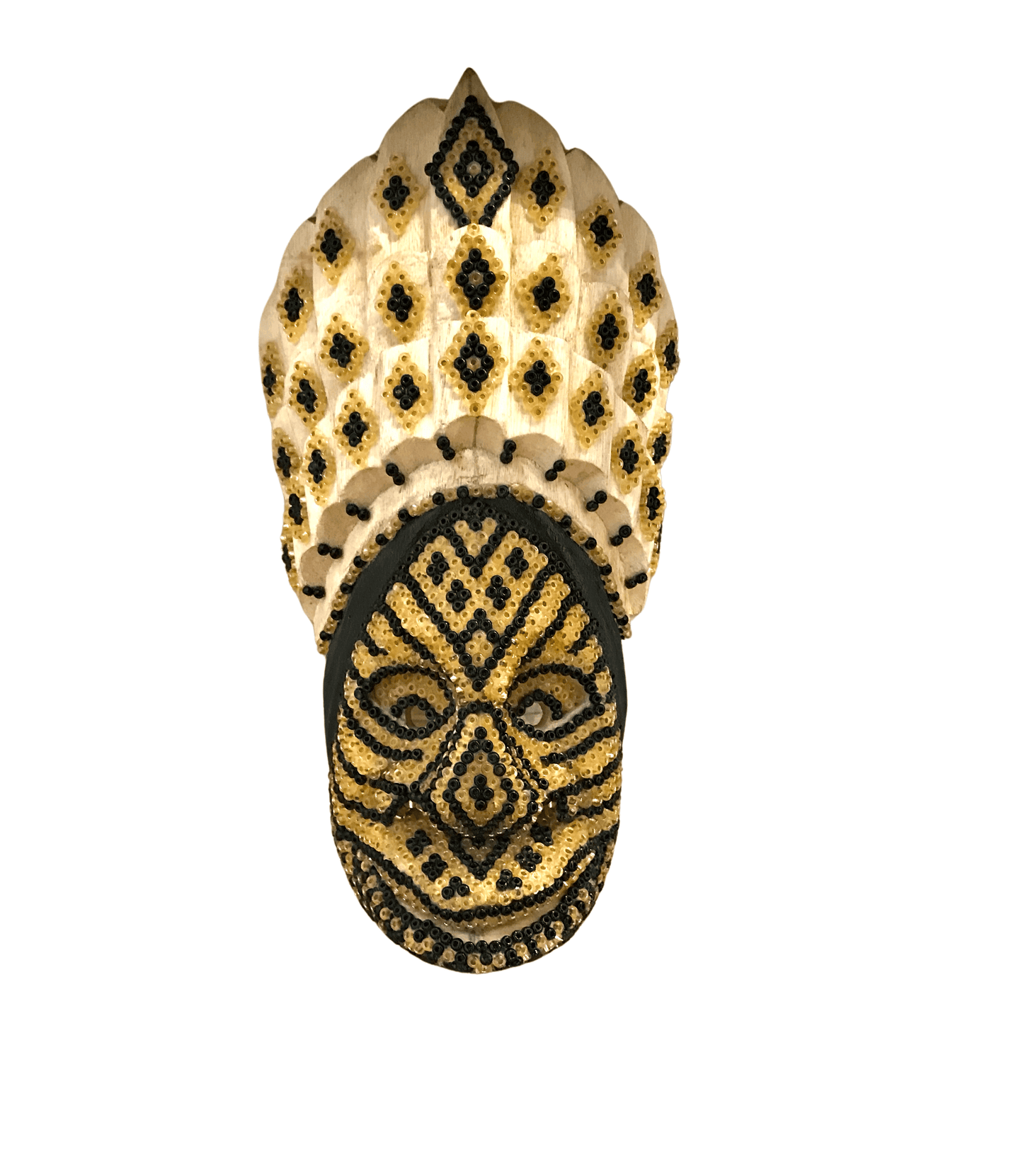 Beaded Decor - Restoration Oak