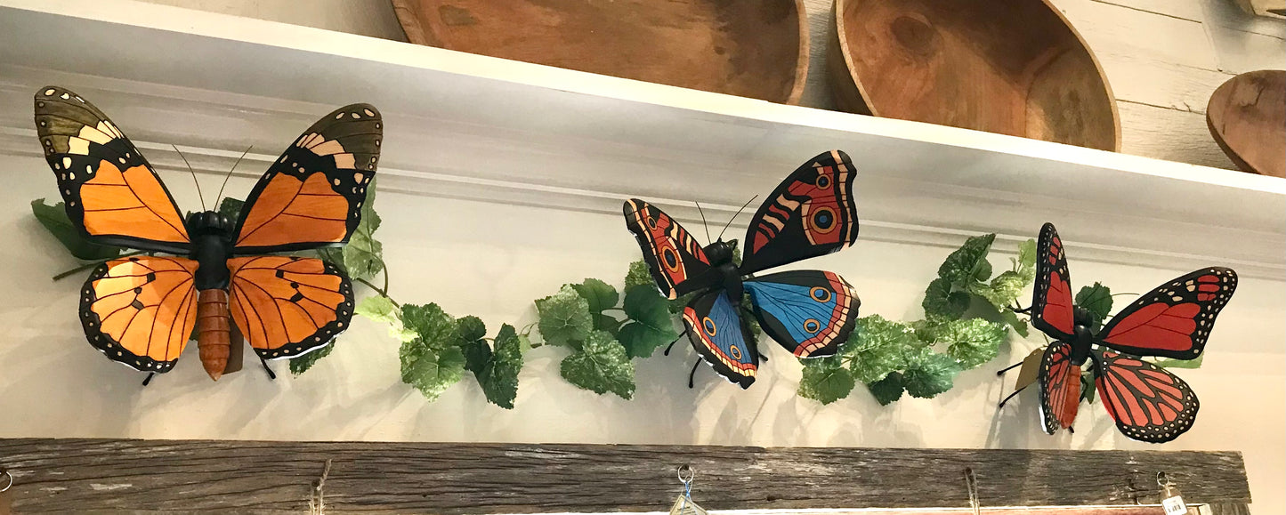 Butterfly Art - Restoration Oak