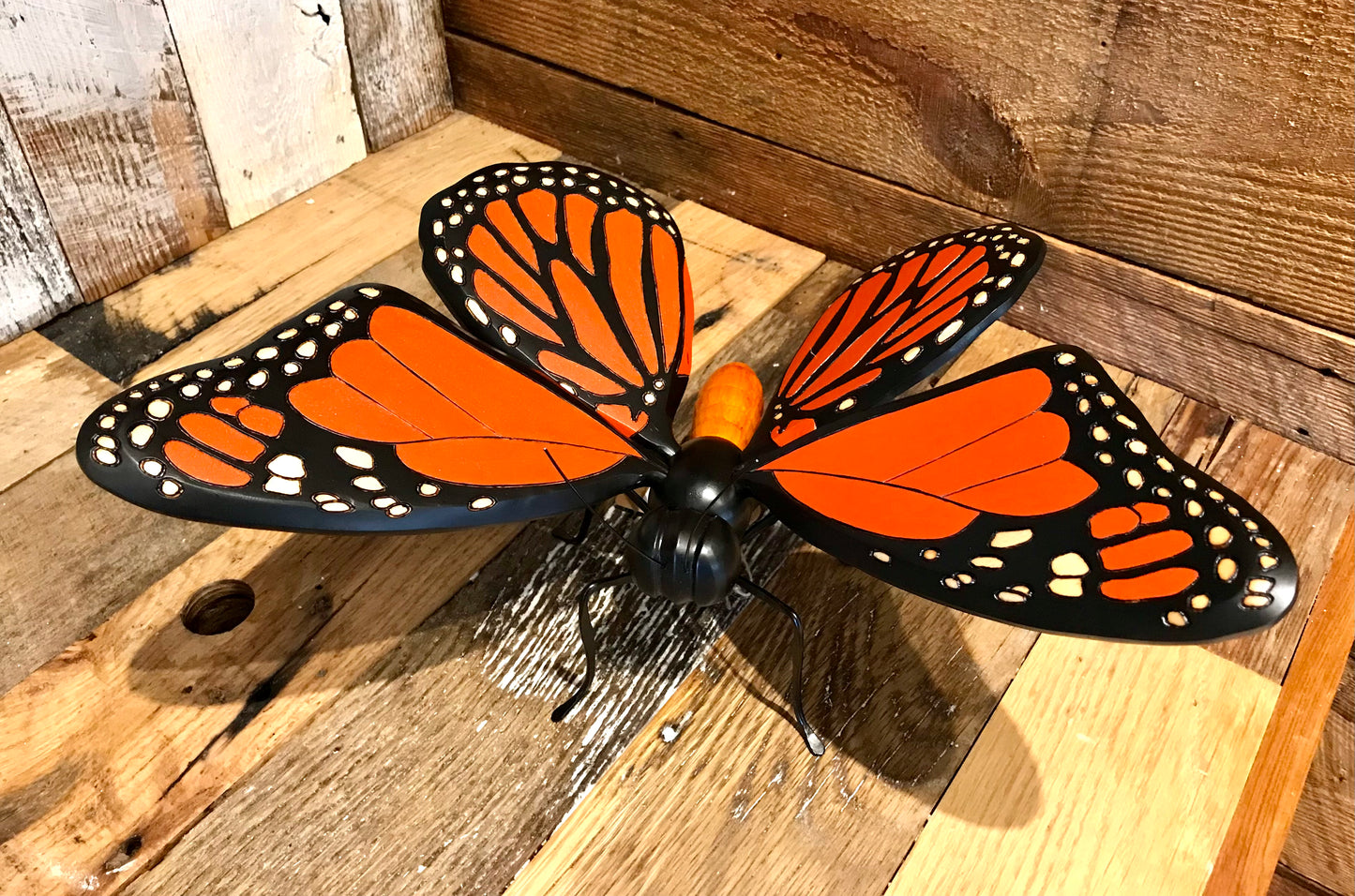 Butterfly Art - Restoration Oak