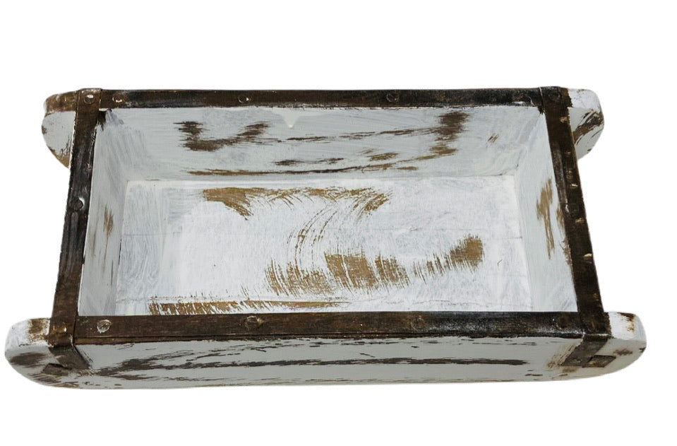 Single Brick Mold in White Wash - Restoration Oak