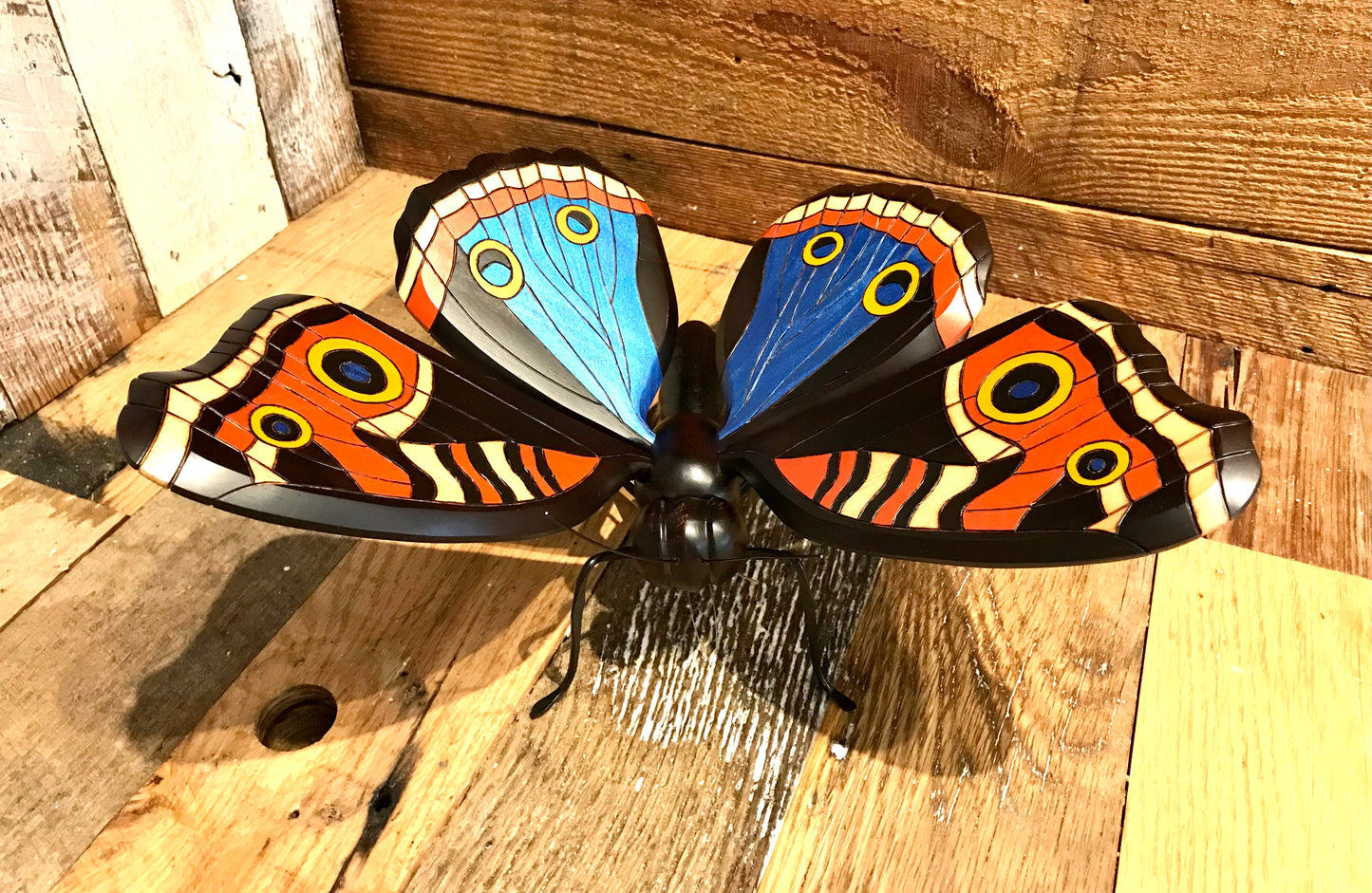 Butterfly Art - Restoration Oak