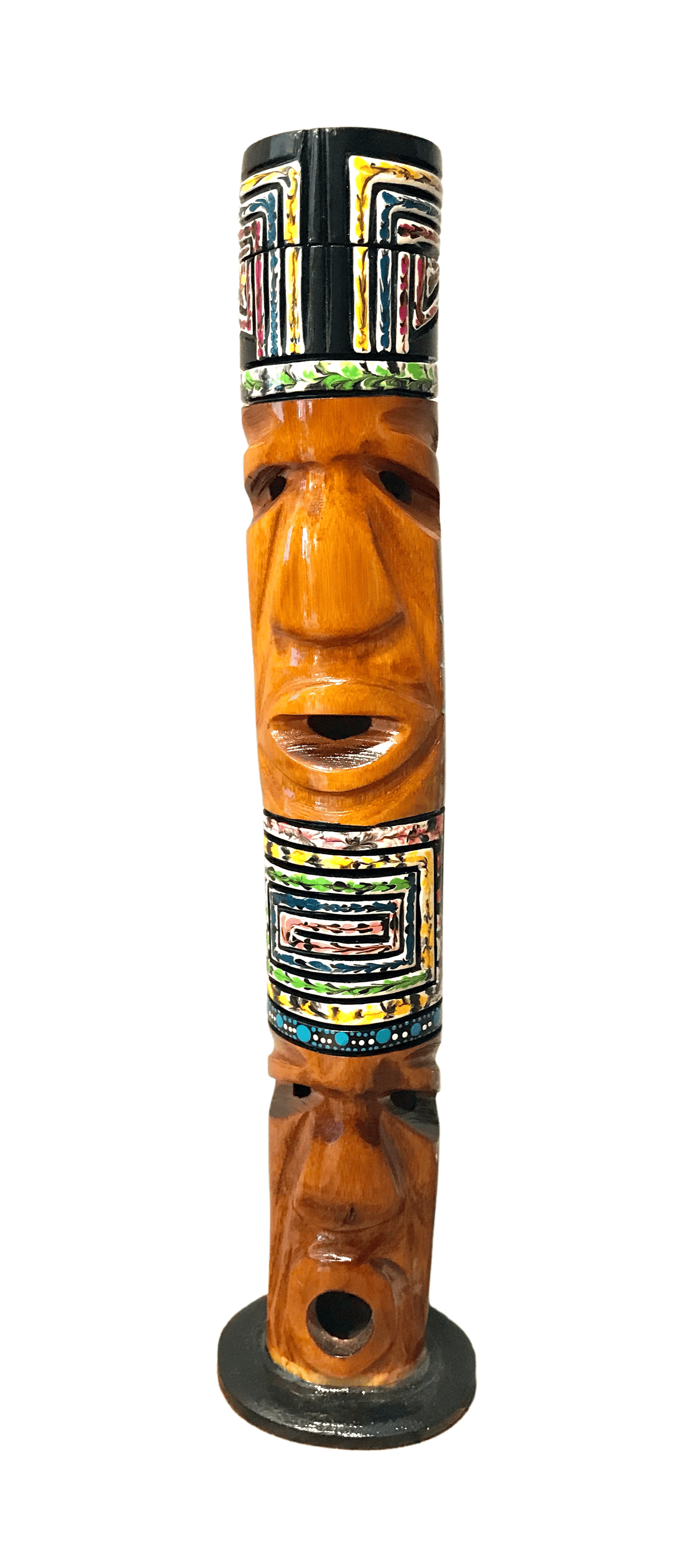 Bamboo Totem Incense Holder - Restoration Oak