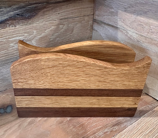 Wood Napkin Holder - Restoration Oak