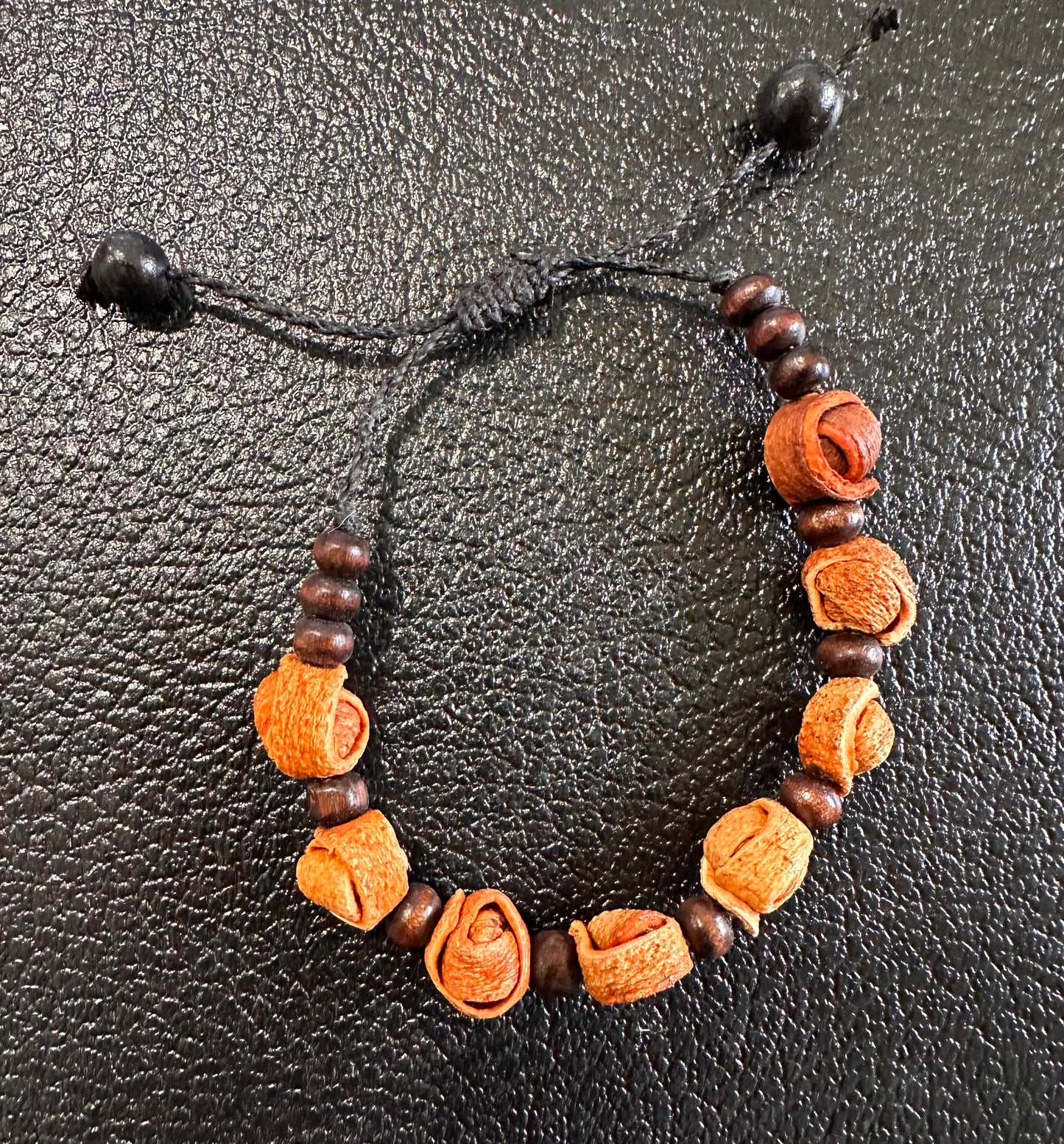 Orange Peel Bracelet - Restoration Oak