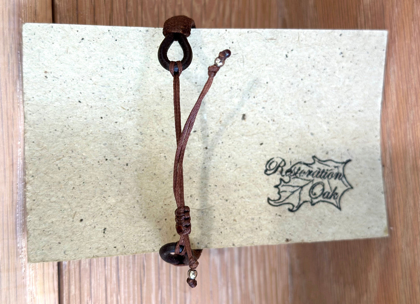 Cord Bracelet - Restoration Oak