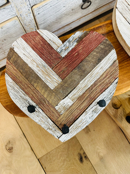 Reclaimed Wood Heart - Restoration Oak