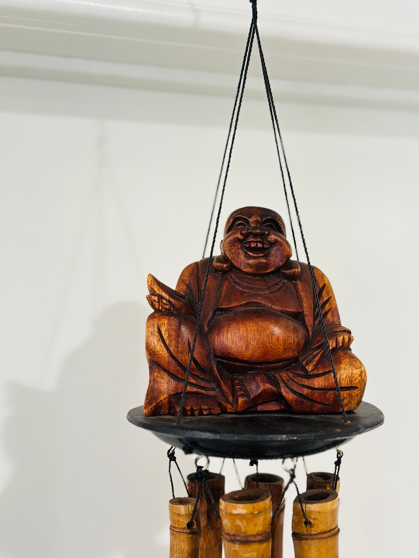 Sitting Chinese Buddha Cohasset Bell - Restoration Oak
