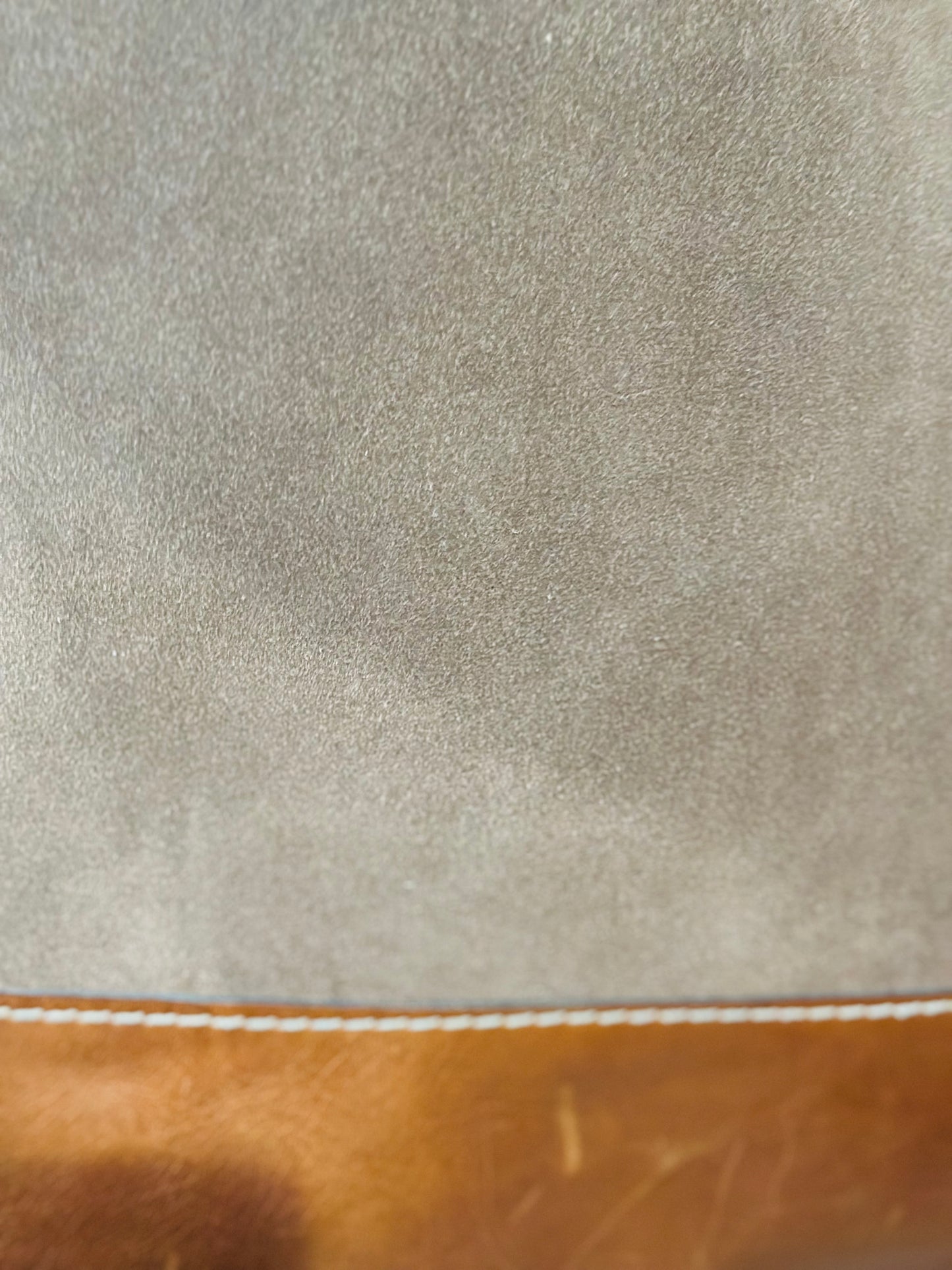Convertible Leather and Suede Backpack Tote - Restoration Oak