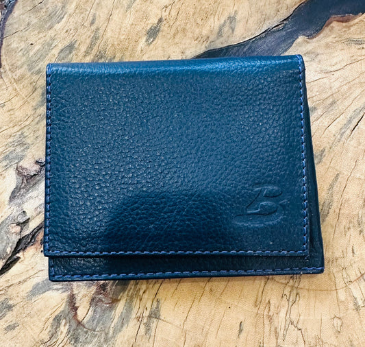 Men's Leather Wallet - Restoration Oak