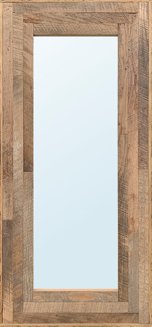 Customizable Mirror - Restoration Oak