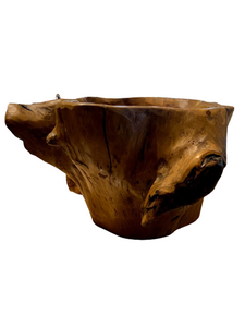 Habini Teak Erosion Bowl - Restoration Oak