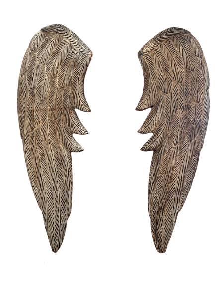 Brown Angel Wings - Restoration Oak