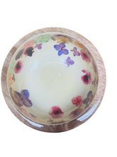 Load image into Gallery viewer, Decorative Bowl-Pressed Flowers - Restoration Oak