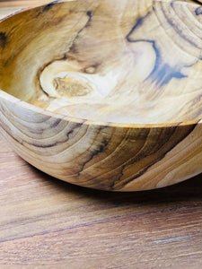 Teak Wood Bowl - Restoration Oak