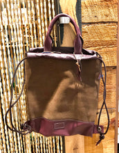 Load image into Gallery viewer, Suede &amp; Leather Bags - Restoration Oak