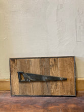 Load image into Gallery viewer, Vintage Saw 3 Piece Rack in Brown - Restoration Oak