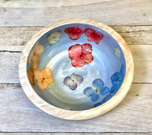 Load image into Gallery viewer, Pressed Flower Candy Dish - Restoration Oak