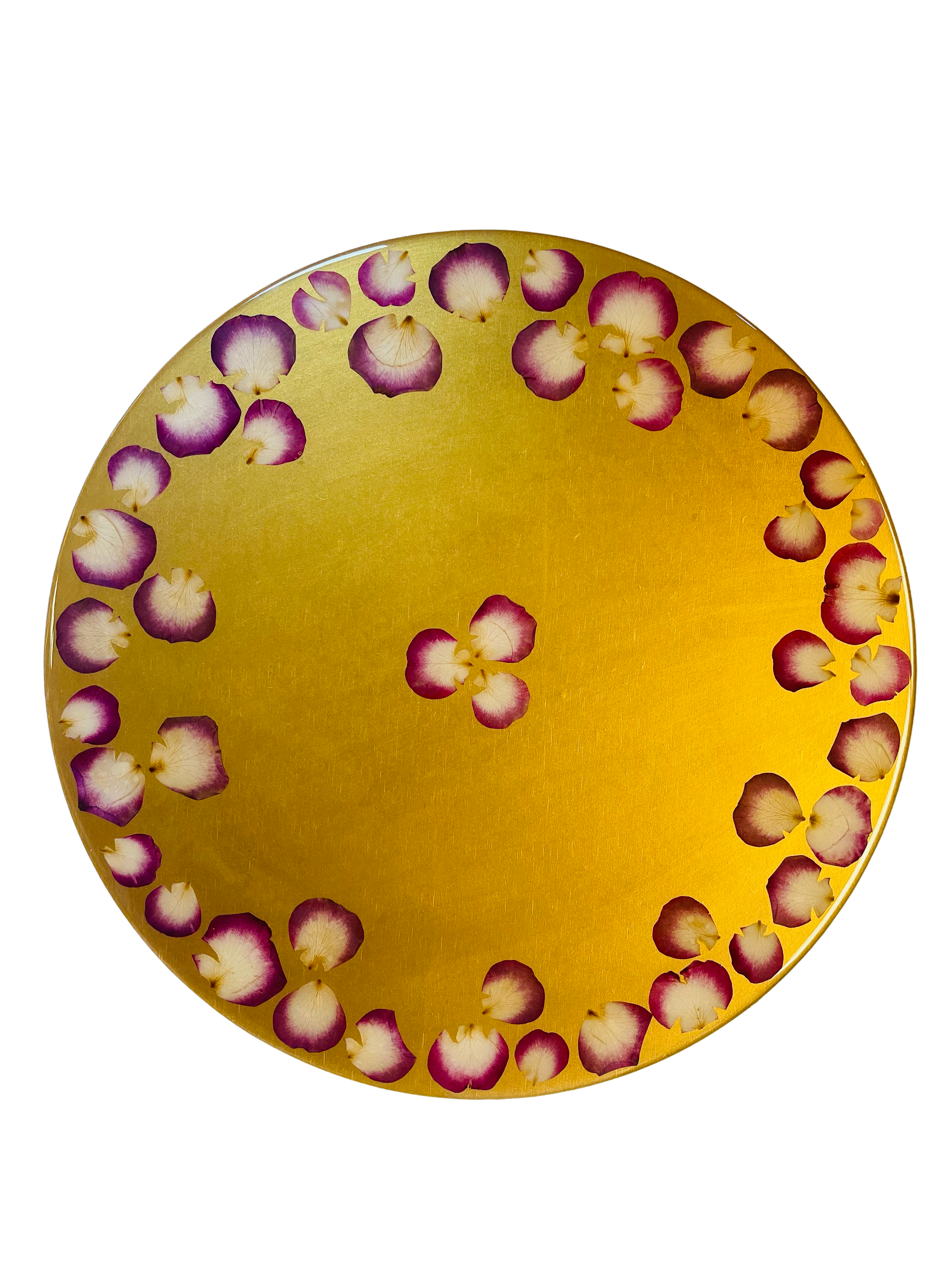 Lazy Susan-Pressed Flowers– Restoration Oak