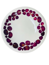 Load image into Gallery viewer, Extra Large Round Platter-Pressed Flowers - Restoration Oak