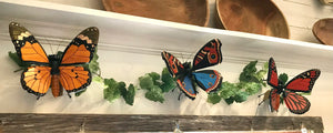 Butterfly Art - Restoration Oak