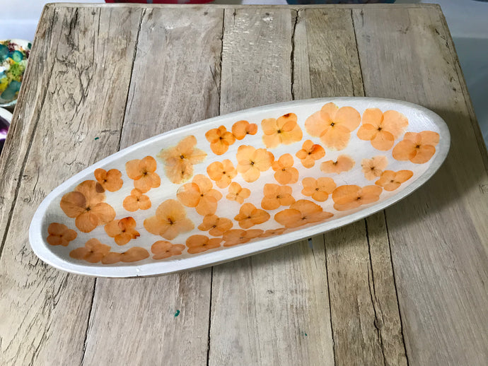 Canoe-Pressed Flower - Restoration Oak