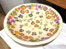 Load image into Gallery viewer, Pressed Flower Bowl - Restoration Oak