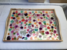 Load image into Gallery viewer, Tray-Pressed Flowers - Restoration Oak